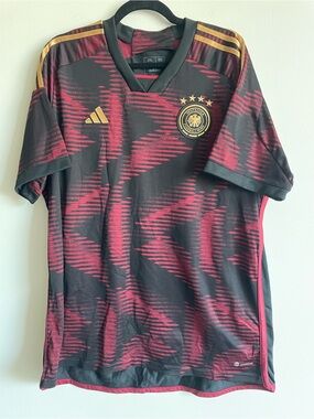 Adidas Germany Away Authentic 2022 World Cup Soccer Jersey Men’s 2XL